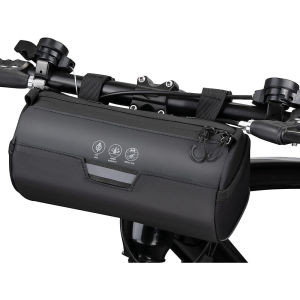 Bike Handlebar Bag Waterproof Large Reflective Area Cylinder 2L