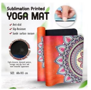 Printed Yoga Mat Circle / Rectangle (Selling per piece)
