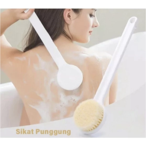 S-03 Sikat Gosok Punggung Badan Dengan Gagang Panjang Sikat Mandi Brush Shower