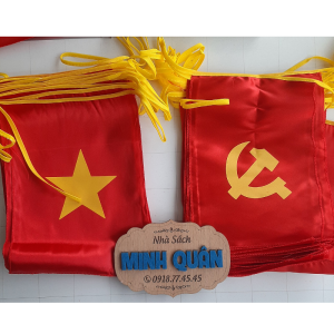 cờ dây/dây cờ tổ quốc in 2 mặt 10 mét 25 lá cờ/dây