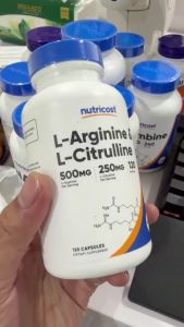 Nutricost L-Arginine & L-Citrulline - Viên uống hỗ trợ tập luyện giảm mệt mỏi đau nhức cơ bắp - - Tăng cường lưu thông máu giúp cơ bắp nhận được nhiều oxy và chất dinh dưỡng hơn. - Tăng khả năng cảm nhận cơ bắp. - Cải thiện hiệu suất tập luyện.