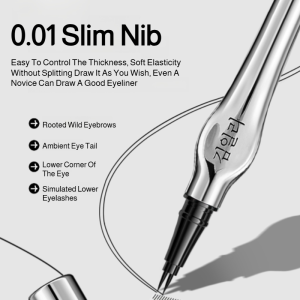 💕Waterproof and Smudge-Proof💕Multi-Purpose Waterproof Two-Pronged Eyebrow Pencil for Natural and Three-Dimensional Wild Eyebrow and Eyeliner