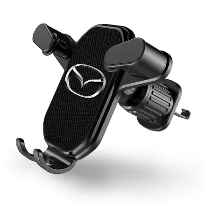 Giá Đỡ Điện Thoại Trên Ô Tô Gắn Cửa Khe Gió Điều Hoà Có Logo Theo Hãng Xe - Xoay 360 Độ Nhỏ Gọn Tiện Lợi An Toàn