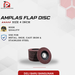 Amplas Flapdisc / Amplas Gerinda 4 inchi
