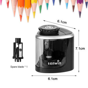 กบเหลาดินสอ กบเหลาดินสอไฟฟ้า กบเหลาดินสออัตโนมัติ เครื่องเหลาดินสอไฟฟ้า ที่เหลาดินสอ สําหรับนักเรียน โรงเรียน สํานักงาน เครื่องเขียน