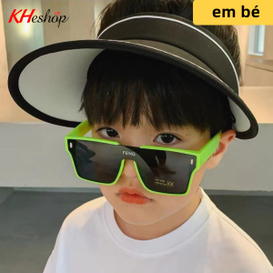 [Dành cho BÉ YÊU] Kính Thời Trang Trẻ Em tròng phẳng thiết kế tối giản phong cách cool ngầu Model Nhí mã Y3801 - kheshop