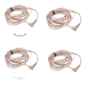 Enhanced Headset Cable Replacement for ZST/ZSR/ED12/ES3/ZS10/ZSN/ZSNPRO/ZS10PRO/AS16 Headphones Fast Transfer Wires