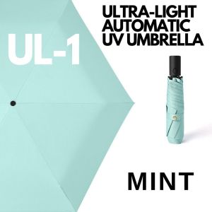 Ultra Light Automatic Umbrella weighing only 200g for both Rain and Shine