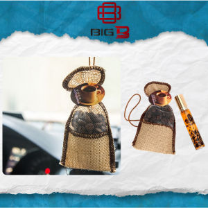 Túi Thơm Cafe Treo Ô Tô Xe Hơi HAZELNUT -CHÍNH HÃNG- Túi Thơm Cà Phê Kèm Chai Tinh Dầu Cafe Lưu Hương Lâu.