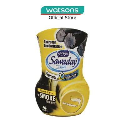 SAWADAY Charcoal Deodorizer Refresh Citrus (Smoke Odor) 350ml
