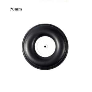 NOER Cao su Phụ tùng đồ chơi máy bay cho trẻ em 075" - 5" inch Đen Bánh xe hạ cánh máy bay mô hình Chất lượng cao Phụ kiện máy bay đồ chơi Để thay thế máy bay điều khiển từ xa