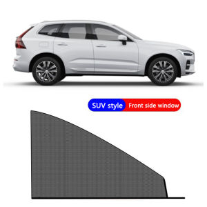 Car sunshade sunscreen mosquito repellent curtains car screen window black mesh sun protection breathable and transparent