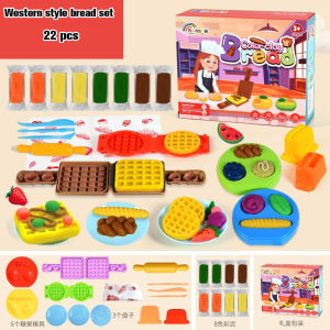 Colored Clay Toy Hamburger nNoodle Machine ice Cream Machine set Non-toxic Childrens Colored Clay Mold Kindergarten Handmade Clay Material Plasticine Toy The first choice for Christmas and birthday gifts