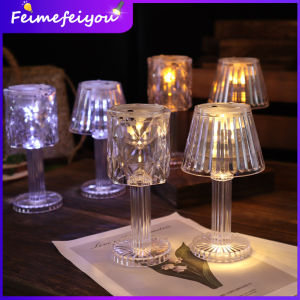 table light nordic desk lamp modern 7 colors led night lights creative acrylicusb fairy lights operated by AG10 battery