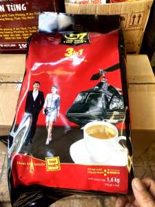 CÀ PHÊ HÒA TAN G7 3IN1 TRUNG NGUYÊN 800G(50 -100 gói x 16g)