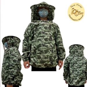 เสื้อกันผึ้งต่อย เสื้อป้องกันผึ้ง เสื้อกันผึ้ง เสื้อพร้อมหมวกกันผึ้ง เสื้อเลี้ยงผึ้ง ชุดป้องกันผึ้ง ชุดเลี้ยงผึ้ง อุปกรณ์เลี้ยงผึ้