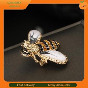 ❣️❣️❣️ Fashion Metal Insect Bee Rhinesotne Brooches For Women Clothing Coat Jewelry Accessries Gift
