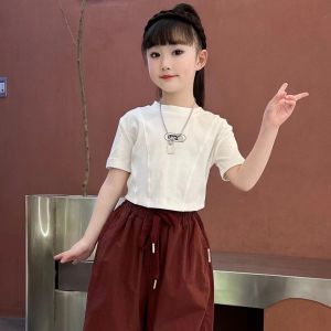 LOBER ชุดเต้นเด็กผู้หญิง เสื้อผ้าเด็กผู้หญิง ชุดเด็กแฟชั่น เสื้อผ้าเด็กผู้หญิง ชุดกางเกงคาร์โก้เด็กผู้หญิง เสื้อแฟชั่นเด็ก