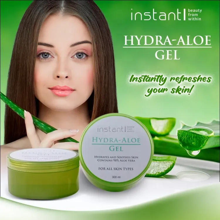 INSTANT Hydra-Aloe Gel for All Skin Types 300ml SC-HAG | Lazada PH