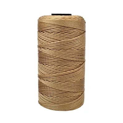 UJ 200m 1.5mm Ice Cotton Silk Thread 200m Colored Polypropylene Yarn Crochet Thread Cord DIY Crafts