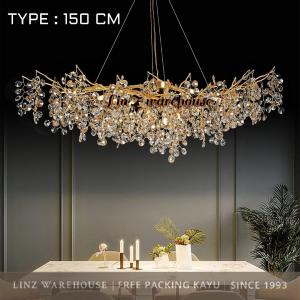 Lampu Gantung kristal ISLAND LUXURY CRYSTAL ROOT chandelier