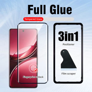 กระจกนิรภัยสำหรับ3D โปร V30 V50 V40โค้งมนเต็มรูปแบบ X100โปร5ก. V27 X200โปร X80 X90โปรฟิล์มฟิล์มกันรอยป้องกันเต็มพื้นที่ของหน้าจอโปร