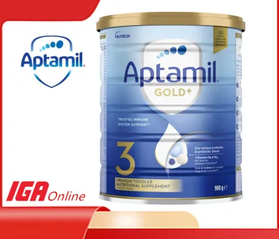 [EXP 01/2028] Aptamil Gold+ Baby Formula Toddler Baby Milk Step 3 ( 1 years+ ) 900g ( Made in New Zealand )