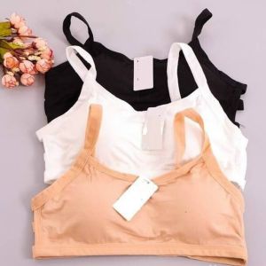Áo lót lá 3 dây mút đệm mỏng nhiều màu cho học sinh Áo bra 3 dây có đệm ngực
