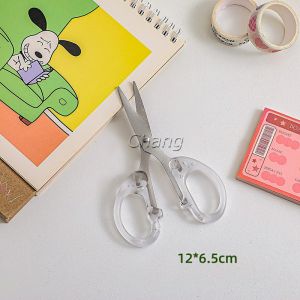 กรรไกรสำนักงาน กรรไกรด้ามพลาสติก มี 2 ขนาดให้เลือกเหมาะกับงาน   scissors