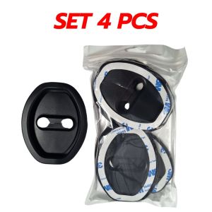 Stiker Silikon Bantalan Kunci Pintu Mobil Universal Anti Getar Penyerap Guncangan Melindungi Kunci Pintu Mobil Dari Korosi Dan Benturan