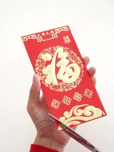 2026 Year of the Horse New Year Handicraft diy Lantern Eco-friendly Creative Red Envelope Parent-child Red Packet Glowing Palace Lantern Material Kit