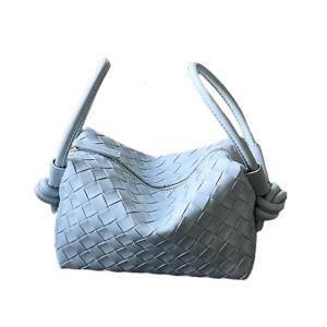 Women Bag Handwoven Crossbody Bag Small Handbag Trendy Commuting Bag PU Leather Shoulder Bag Shopping Bag Messenger Bag