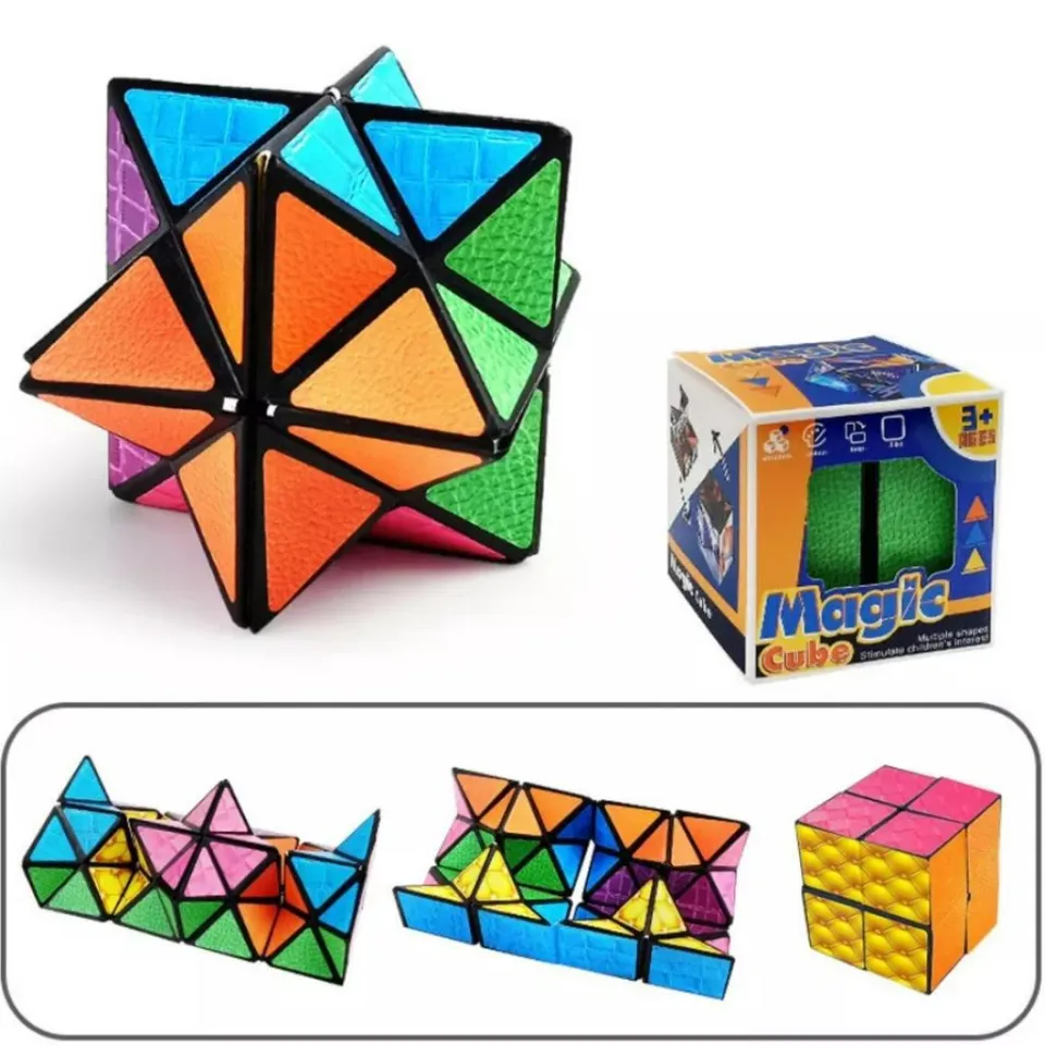 Rubik biến thể, Đồ chơi khối lập phương ma thuật Magic Cube - Rubik 3D thay  đổi hình dáng Phát triển trí não cho bé | Lazada.vn