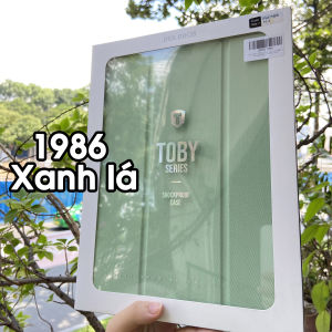 [Giao Hỏa Tốc] Bao da DUX DUCIS iPad 10.2 inch (iPad Gen 9/8/7) (TOBY SERIES) Mặt lưng trong Có Khay Đựng Bút - Xanh lá