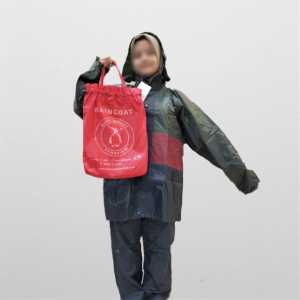 JAS HUJAN PENGUINS 808 KOMBINASI SETELAN JAKET CELANA PENGUINS UKURAN XXL BAHAN PARASUT NYLON