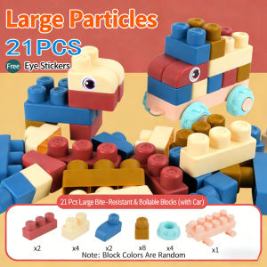 NIKO Soft Blocks Toys Chewable Block Kids Building Toys Baby Toys Montessori Toys Educational Toys For Kids Gifts