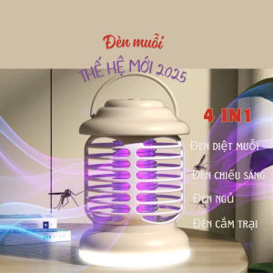 Đèn bắt muỗi thế hệ mới 2025 Đèn bắt muỗi côn trùng thông minh có đèn led tiết kiệm điện