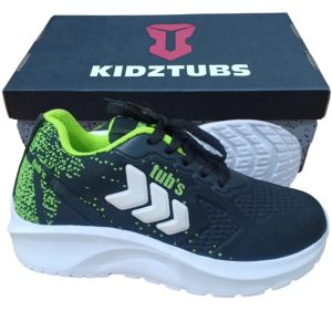 Sepatu Sekolah Anak Laki Laki Perempuan Warna Hitam Tali Perekat Rekat Velcro Usia 6-10 Tahun PAUD TK SD SMP SMA Kelas 1 2 3 4 5 6 7 8 9 0 -KIDZTUBS1119052824