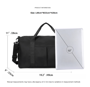 Fashion Travel Sports Bags Large Capacity Training Separate Dry Wet Tas Shoes Fitness Weekend Luggage Shoulder Handbag