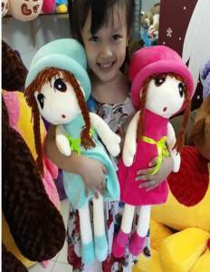 BÚP BÊ CHIBI VẢI MỊN CAO CẤP QUÀ TẶNG CHO BÉ GÁI