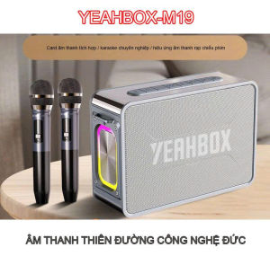 Loa Bluetooth di động karaoke chất lượng cao âm lượng lớn loa siêu trầm âm thanh sống động âm thanh gia đình ngoài trời