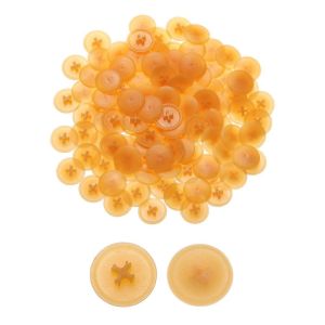 Plastic Flat Phillips Screw Bolts Exterior Nail Holes Hide Beautify Car Home Decor Nuts Covers Self-tapping Snap Cap Screws Fold Snap Screw Lids Nuts Covers