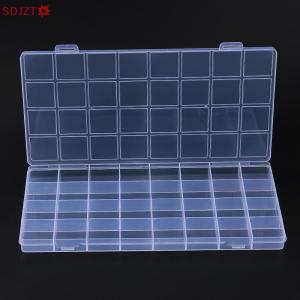 🚚【Local Express Delivery】🚚 32 Grid Compartment Plastic Transparent Storage Box Jewelry Earring Bead Screw Holder Case Display Organizer Container