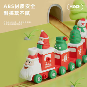 Đồ chơi Lắp ghép Tàu hoả Ông già Noel Biến hình Robot 73 chi tiết (73pcs)