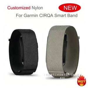 Premium Custom Nylon Loop Replacement Strap Adjustable Wrist Upper Arm Bicep Bracelet Accessory For Garmin CIRQA Smart Band2026