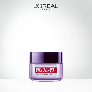 L’Oréal Paris Revitalift Hyaluronic Acid Line Filling Water Face Cream Moisturizer for Hydrates and Plumps Skin 15ml