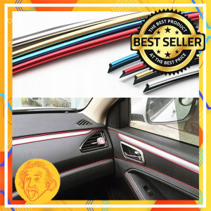 (Panjang 5Meter) List Dekorasi Interrior Stir Dashboard Variasi Mobil Trim List by Einstein-Store