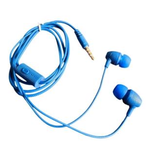 Corded Stereoed Earbuds with Microphone Comfortable In-Ear Designing 3.5mm and Noise Cancellation Features
