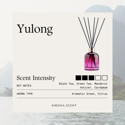 [KIRONA SCENT] Posh Pink Reed Diffuser 120ml | Aromatherapy Home & Office Decor Fragrance Gifts
