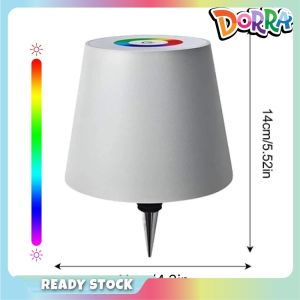 RGB Wine Bottle Lamp Dimmable Rechargeable Touch Control Portable Desk Lamp Wireless Wine Bottle Light Table Lamp
